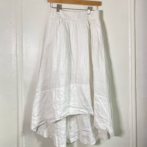 Linen skirt banana republic